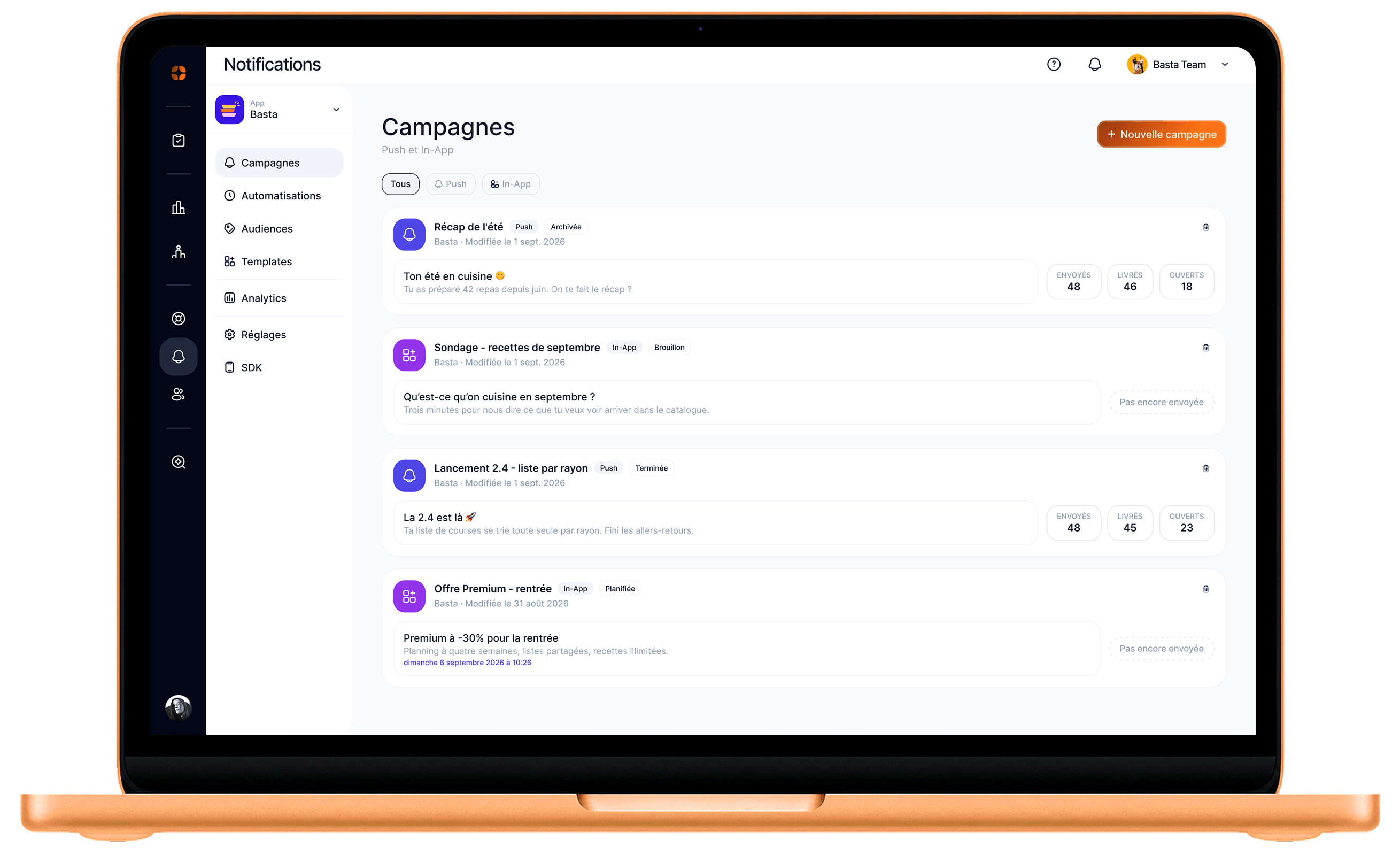 The appwin Notifications module
